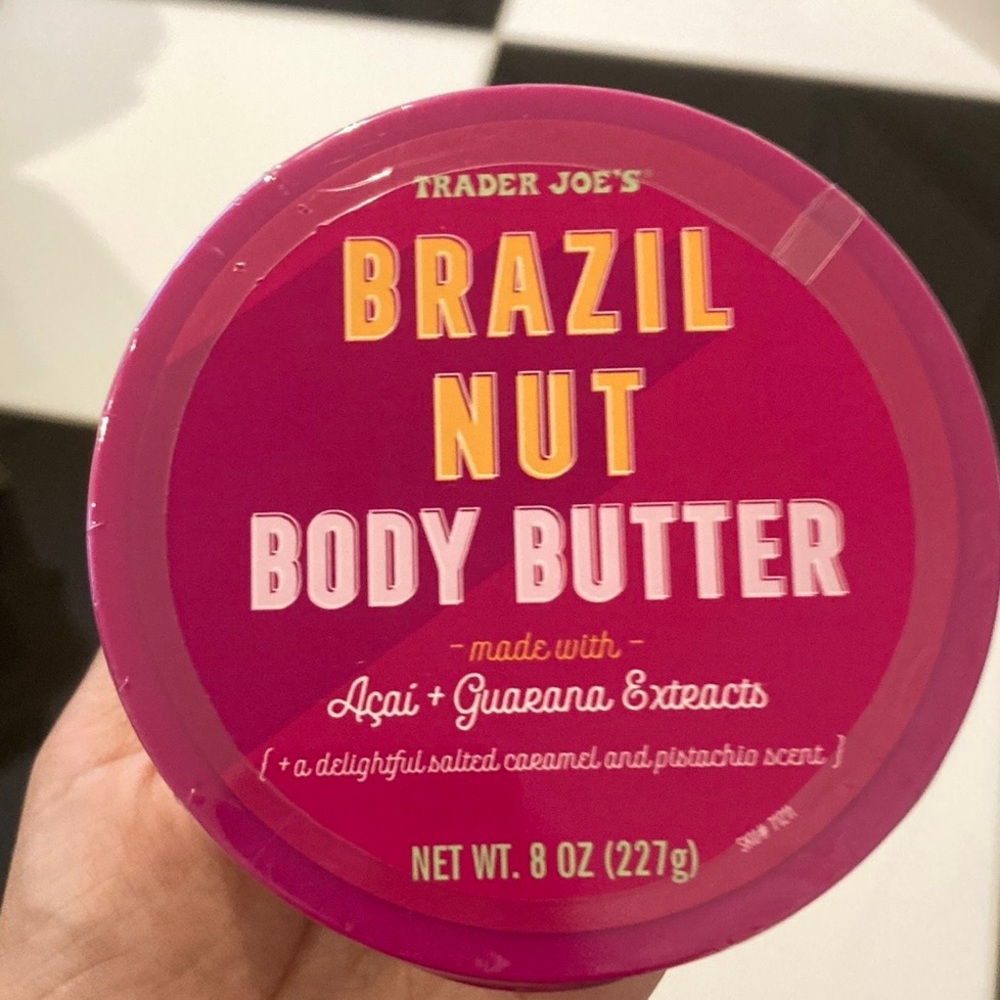 Trader Joe’s Brazil nut body butter